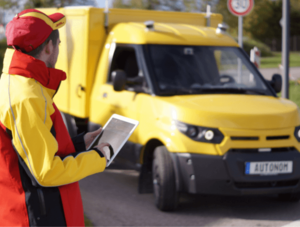 DHL autonomes Fahrzeug