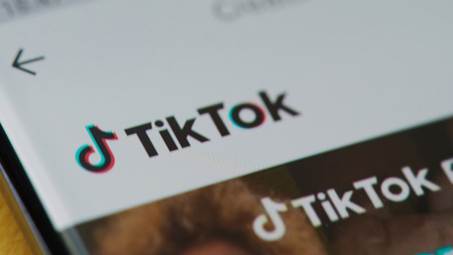 TikTok auf Smartphone