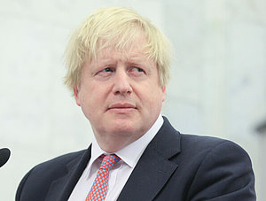 Boris Johnson in Kiew