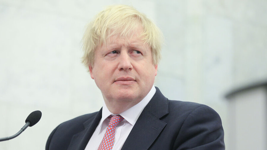 Boris Johnson in Kiew