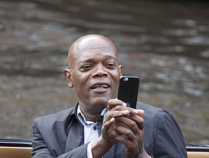 Schauspieler Samuel L. Jackson, der Alexa bisher seine Stimme lieh