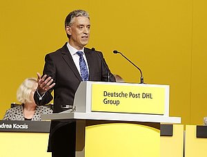 DHL zufrieden mit Quartalszahlen.