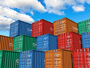 Container Stapel