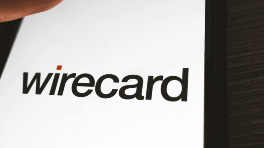 Logo des Unternehmens Wirecard auf einem smartphone