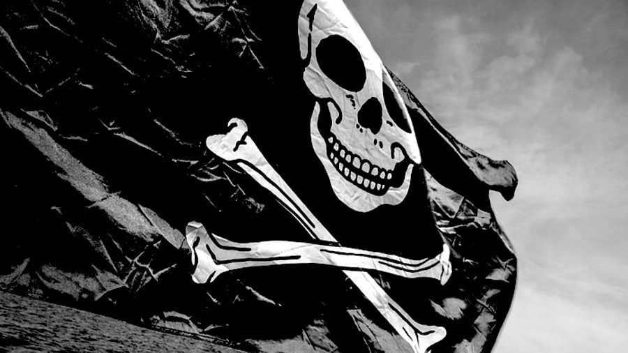 Piratenflagge: Produktfälschungen