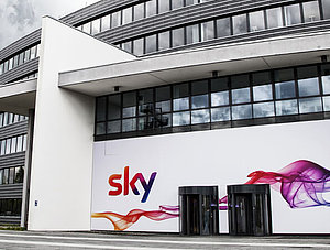 Unternehmenssitz von Sky in Deutschland