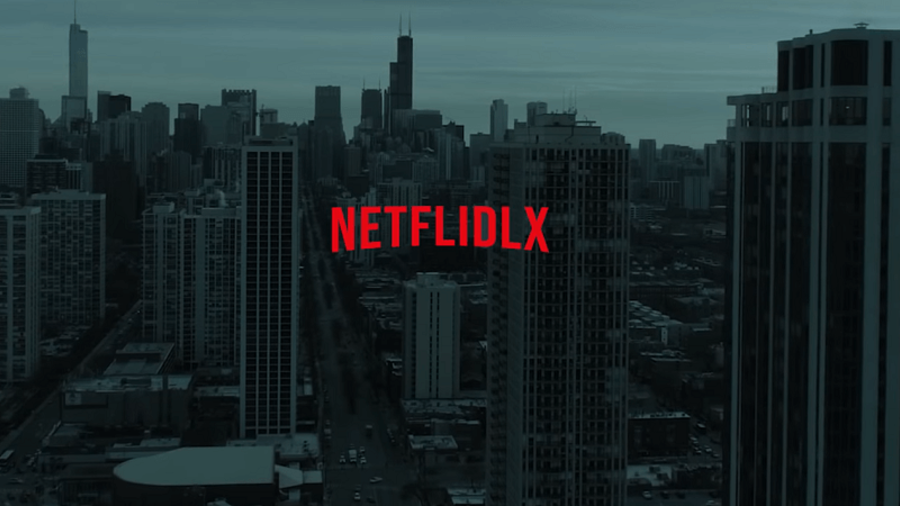 Netflix-Logo mit neuem Text Netflidlx