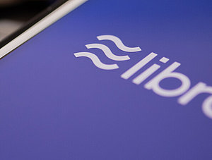 Libra auf einem Smartphone