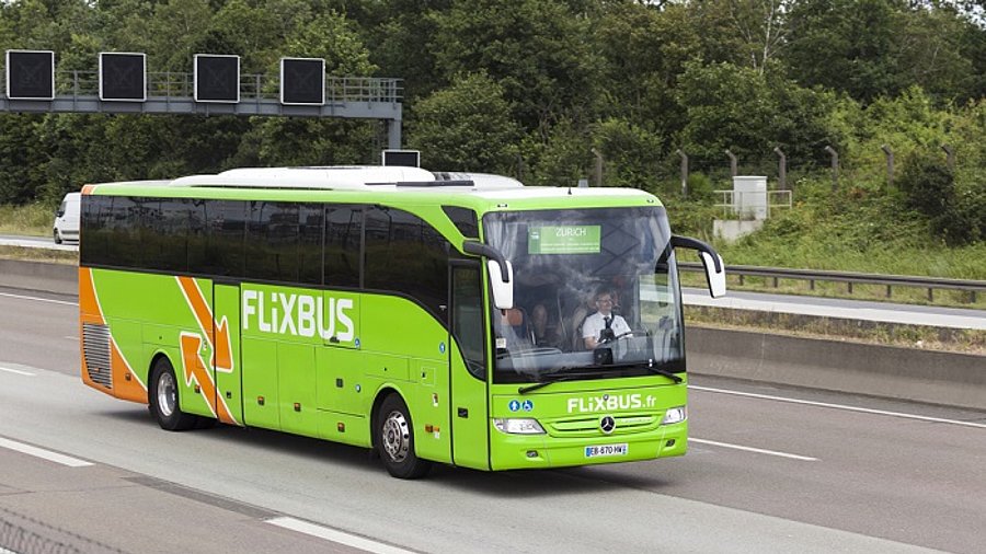 FlixBus im Einsatz