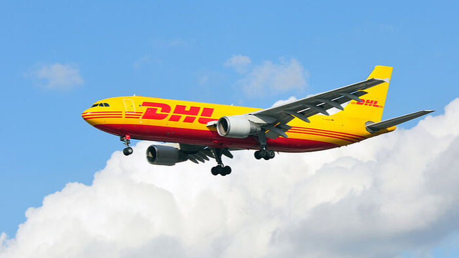 DHL Flugzeug