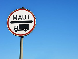 Maut Schild