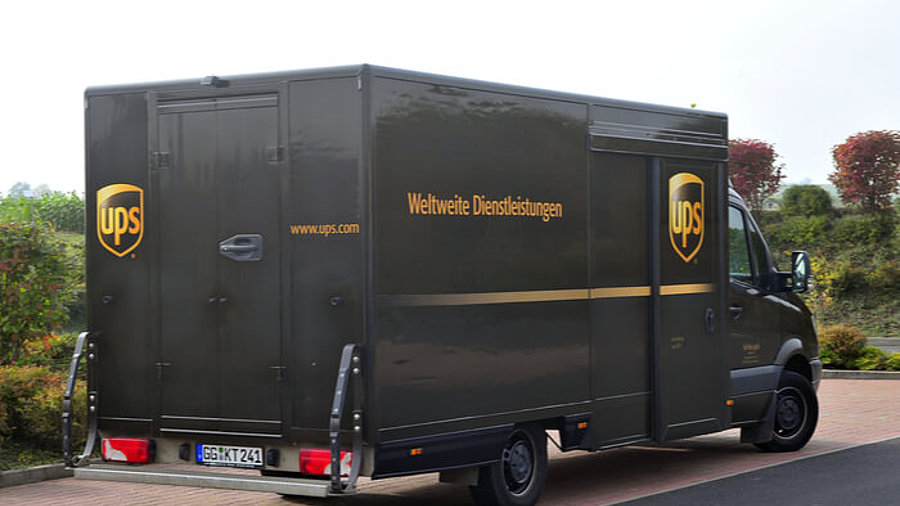 UPS Fahrzeug Deutschland