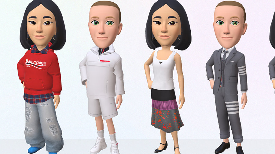 Mark Zuckerbergs Avatar Fashion