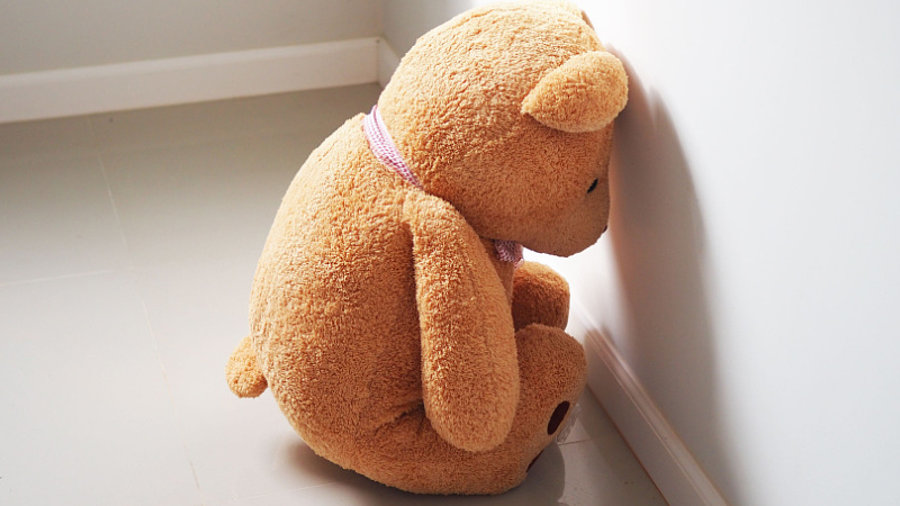 Trauriger Teddy