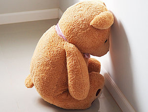 Trauriger Teddy