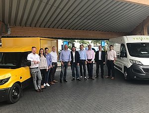 E-Transporter Selbsthilfegruppe - StreetScooter und Violta