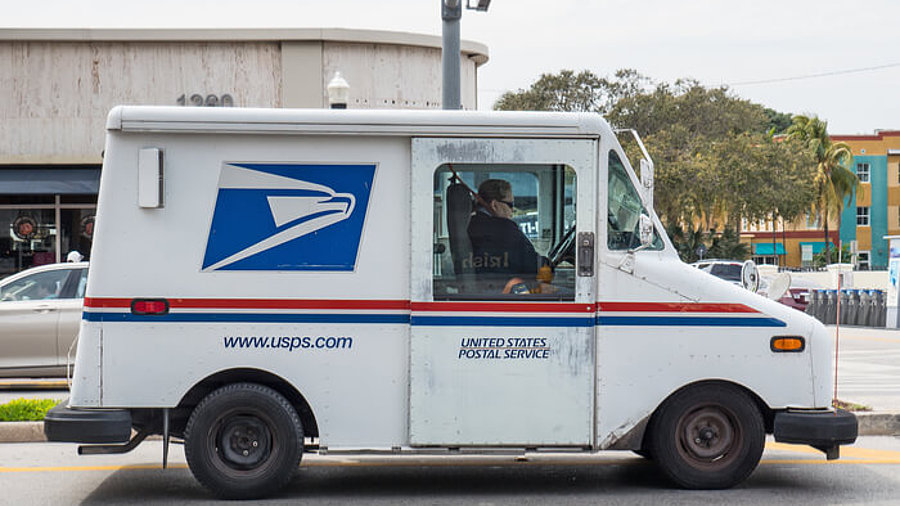 United States Postal Service Truck