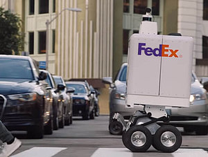 Bild des neuen Roboters aus dem Hause FedEx