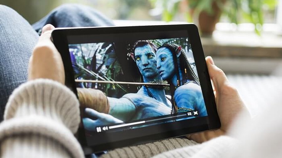 Avatar auf Tablet