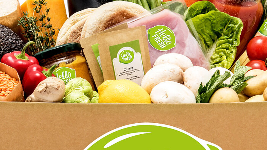 Kochbox des Anbieters HelloFresh