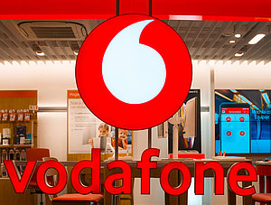 Vodafone Shop in Spanien