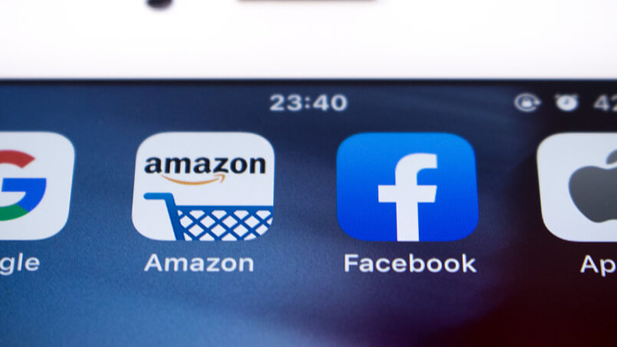 Apps von Google, Amazon, Facebook und Apple