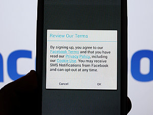 Datenschutzbestimmungen zustimmen Facebook