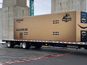 Riesiges Amazon-Paket