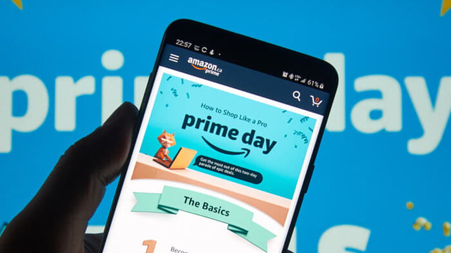 Amazon Prime Day: Bilder auf Smartphone