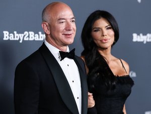 Jeff Bezos und Lauren Sanchez