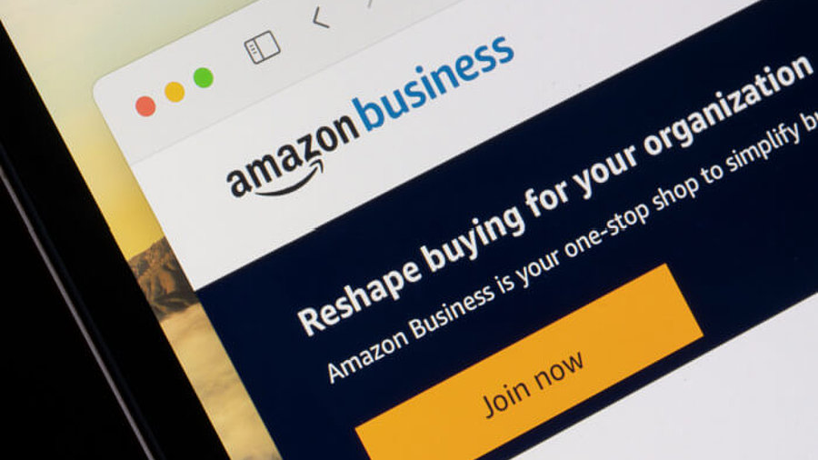 Amazon Business auf einem Smartphone