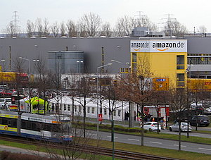 Amazon Logistikzentrum in Leipzig