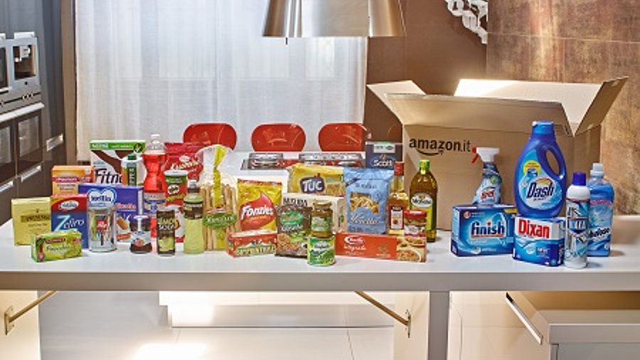 Amazon Fresh startet in Italien.