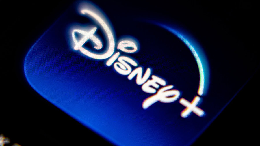 Disney+ App auf Smartphone