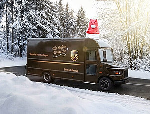 UPS Weihnachtstruck 