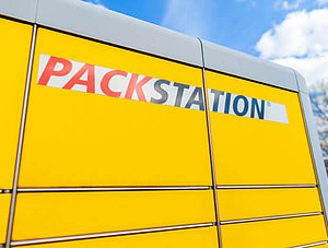 Ausschnitt DHL-Packstation