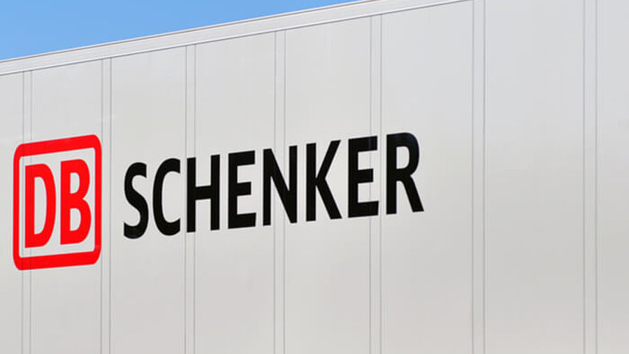 DB Schenker Schriftzug