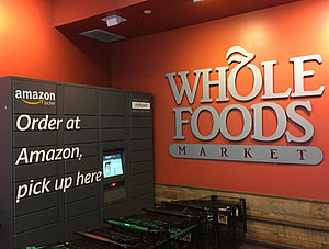 Amazon Locker im Whole Foods