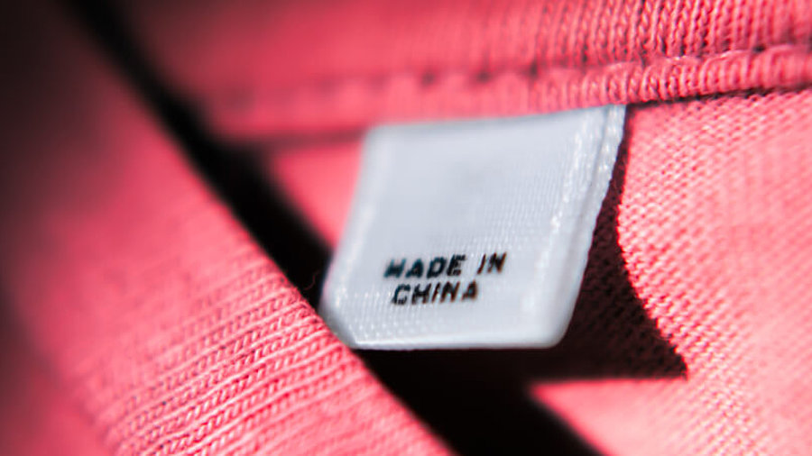 T-Shirt Label Made in China