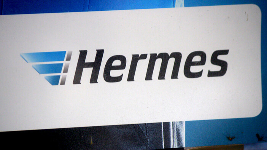 Logo des Paketdienstleisters Hermes