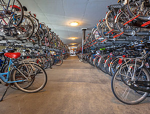 Fahrradparkplatz