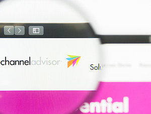 Channel Advisor Website in Browserfenster