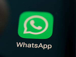 WhatsApp auf einem Smartphone