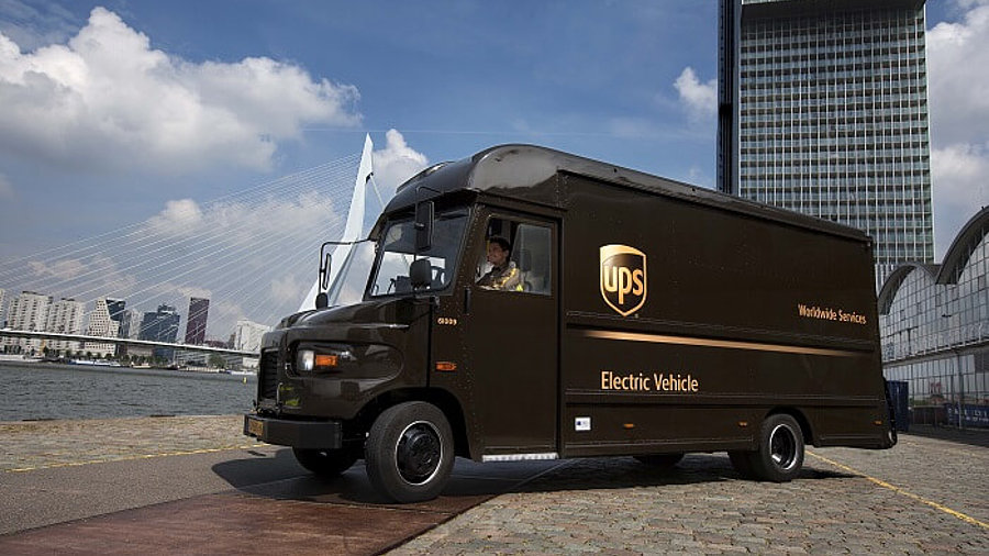 UPS Elektrofahrzeug