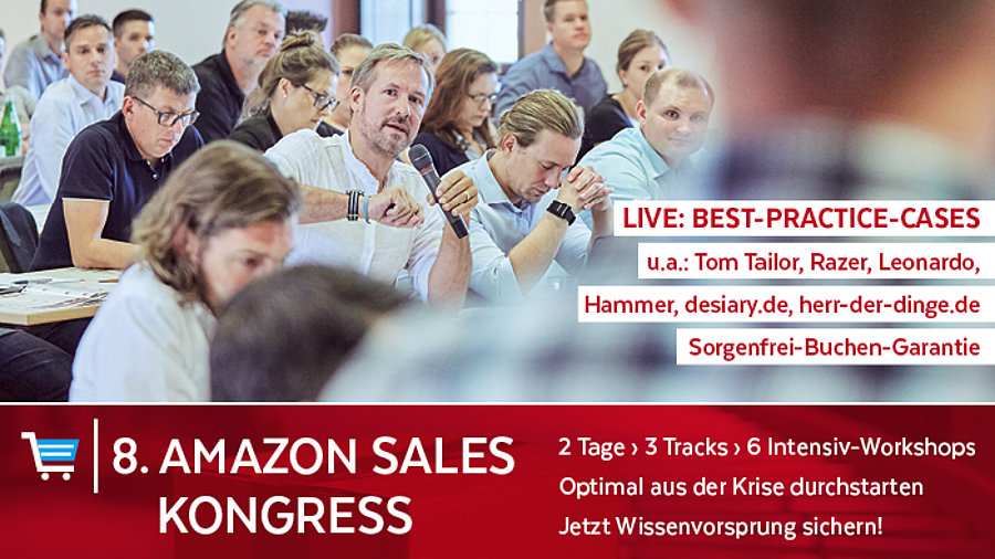 Artikelbild: Amazon Sales Kongress mit einigen details zum Event