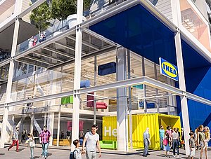 Geplanter Ikea-Store in Wien