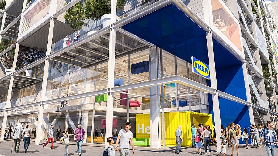 Geplanter Ikea-Store in Wien