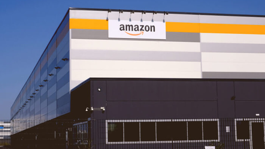 Logistikzentrum von Amazon