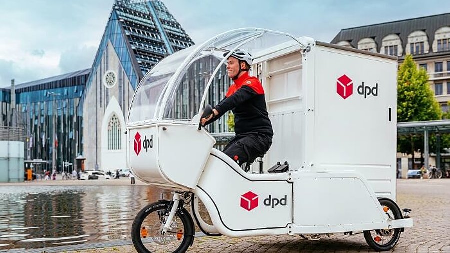 DPD Lastenrad Leipzig