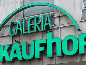 Filiale der Warenhauskette Galeria Kaufhof